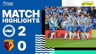 PL Highlights: Albion 2 Watford 0