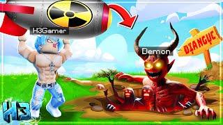 Mình Đào Xuống ĐỊA NGỤC?? Sử Dụng BOOM NGUYÊN TỬ Đào Xuyên TRÁI ĐẤT trong Dig To Hell | Roblox