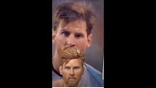 Lionel Messi clay art | Creating a Lionel Messi Statue | From Clay to Masterpiece
