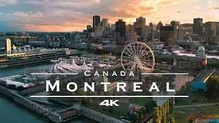 Montreal, Canada  - by drone [4K]