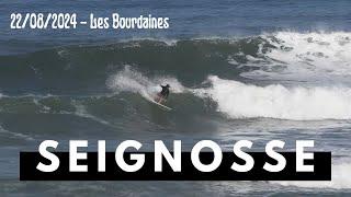 Mark Phipps enjoying surfing at Les Bourdaines ! - Seignosse 22/08/2024