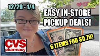 CVS IN-STORE PICKUP DEALS THRU 1/4 | ***EASY Newbie Deals & More!