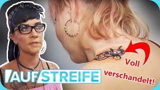 "SO wollte ich das NICHT haben!"  Tattoo-Fiasko am Hochzeitstag! ​ ​| Auf Streife | SAT.1