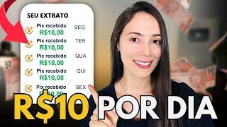 COMO GANHAR R$10 POR DIA COM INVESTIMENTO