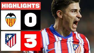 VALENCIA CF 0 - 3 ATLÉTICO DE MADRID I HIGHLIGHTS LALIGA EA SPORTS