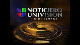 [4:3] Noticiero Univision Fin De Semana Open (Without V/O | 8/27/11)