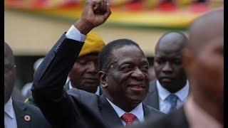 Emmerson Mnangagwa pays tribute to 'mentor' Robert Mugabe