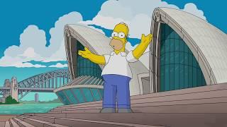 Homer Simpson vs. Sydney Opera House