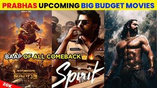Prabhas Upcoming Big Pan Indian Films That Can Break Records (2024 -2025) || Kalki Part 2 | Spirit