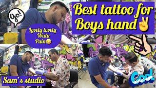 BEST TATTOO FOR BOYS HAND ️ |VLOG|TATTOO|DEHRADUN| #vlog #tattoo #trending