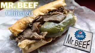 Eating at the Original Mr. Beef. Chicago. The Restaurant that Inspired “The Bear”