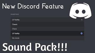 New Discord Feature - Sound Packs!!! | SC SmartTech (FEATURE NO LONGER AVAILABLE)