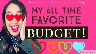 My ALL TIME FAVORITE budget!