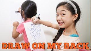 DRAW ON MY BACK CHALLENGE