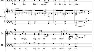 Night and Day, sacred music for SATB choir