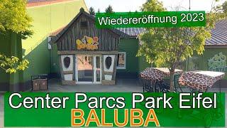 Binnenspeeltuin Baluba in Center Parcs Park Eifel na heropening in 2023