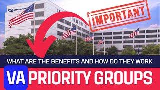 Benefit of your #VA Priority Group