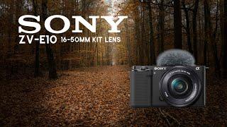 Sony ZV-E10 with 16-50mm Power Zoom kit lens 4k quality sample.