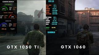 GTX 1060 vs GTX 1050 ti - The Last Of Us Part 1 | GTX 1060 | GTX 1050 ti | performance test