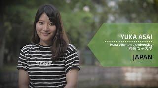 Short Term Programme Student:  Yuka Asai from Japan