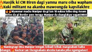 Haojik ki CM Biren dagi yamna maru oiba wapham, Kuki militant na akanba mawoungda kapsilakhre