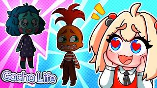 CRIANDO os NOVOS PERSONAGENS do Divertidamente 2 no Gacha Life