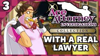 Lawyer & Voice Actor Play Miles Edgeworth Ace Attorney Investigations! Part 3