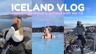 ICELAND VLOG️ blue lagoon, golden circle, northern lights & Reykjavik | chloewhitthread