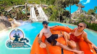 A Day At Disney's Typhoon Lagoon Water Park: POV Of ALL Slides And Lunch Review!