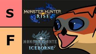 The OFFICIAL Monster Hunter Game Tier List