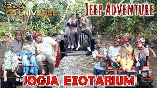 Basah⁉️Jelajah Pake Jeep Adventure Keliling Jogja Exotarium || Liburan CS Universe Family