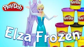 Play-Doh Frozen. Disney Frozen Elsa doll.