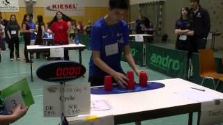 Sport Stacking Individual Cycle World Record 5.626 Son Nguyen