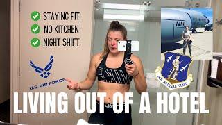 Air National Guard || Day in the Life || Living out of a HOTEL