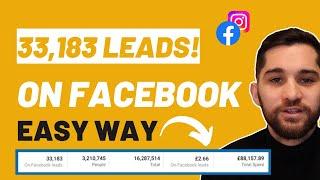 How to Generate Leads On Facebook - Using INSTANT FORMS