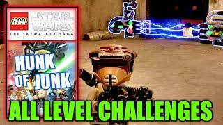 Hunk of Junk - Level Challenges Gameplay - Lego Star Wars The Skywalker Saga