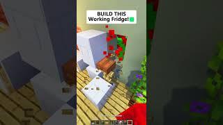 ️How To Make a better Fridge in Minecraft! #shorts #minecraftshorts