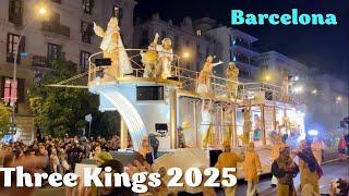 Cabalgata de Reyes Magos 2025 Barcelona | Magical Three Kings Parade in Spain