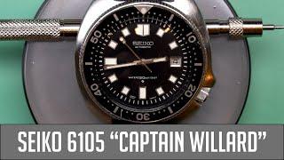 Seiko 6105 "Captain Willard" Vintage Watch Restoration