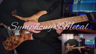 Symphonic Metal - Guitar Playthrough [ Level 5 ]  Ibanez QX527PB Headless guitar