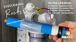 NU Aqua Reverse Osmosis Maintenance Guide