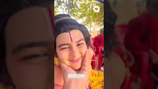 Pyaara Kush  Atharv Jhony | Shrimad Ramayan BTS | Outdoor Shoot #love #bts #cute