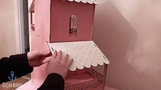 Ahşap Bebek Evi Nasıl Yapılır? | 80 cm | Barbie Evi