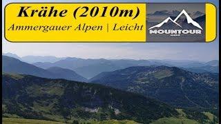 Aufstieg zur Krähe (2010m) | Ammergauer Alpen | Der ruhige direkt Nachbar der Hochplatte