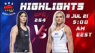 Irene Aldana vs Yana Kunitskaya | UFC 264 | Women Bantamweight Bout