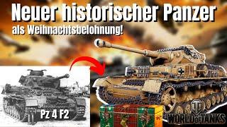 Panzer 4 F2 - Der Mini-Tiger als Weihnachtsbelohnung! [World of Tanks] [Guide]