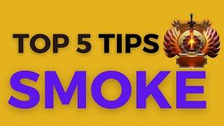 How IMMORTAL PLAYER'S SMOKES IN DOTA 2 - TOP 5 TIPS( IMMORTAL GUIDE )