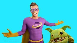 HIDE AND SEEK with Captain Adventure | Family Friendly Cartoon For Kids