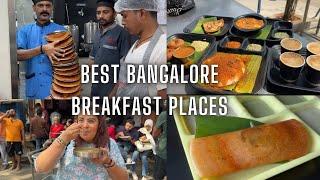 Bangalore Breakfast Spots| Taaza Tindi |Vidyarthi Bhavan | Best filtre coffee| CTR | Best Benne dose