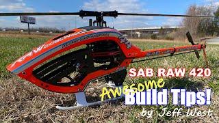 Awesome Build Tips!: SAB RAW 420 Beautiful Orange Scheme!